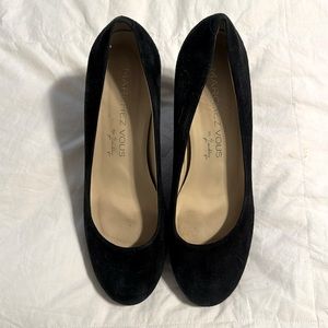 Marchez Vous Black Heels